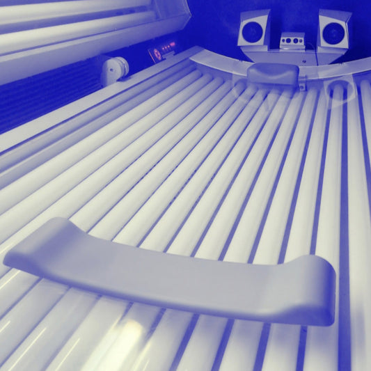 Tanshon tanning bed foot rest