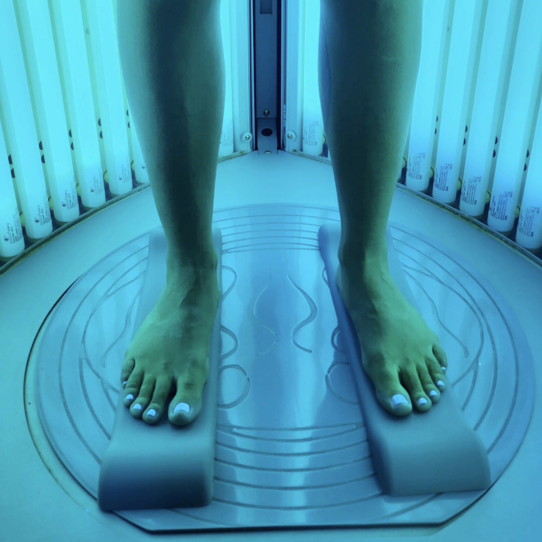 Tanshon tanning bed foot rest
